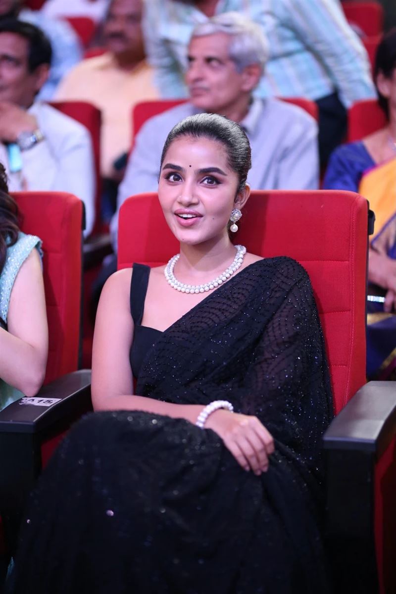Actress Anupama Parameswaran at Tillu Square Movie Celebrations